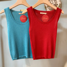 Load image into Gallery viewer, JL Select | Colour Knitted Tank
