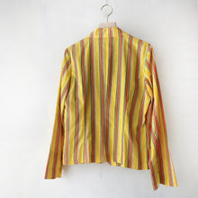 Load image into Gallery viewer, Louis Feraud Yellow striped blaze
