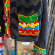 Load image into Gallery viewer, 80s Trims Details Cardigan
