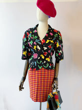 Load image into Gallery viewer, 80s Ungaro Pattern Blouse
