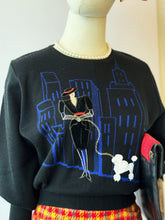 Load image into Gallery viewer, 80s Pet Dog Girl Sweater
