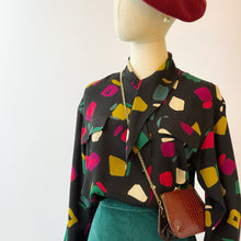 Load image into Gallery viewer, Ungaro Floral Pattern Blouse
