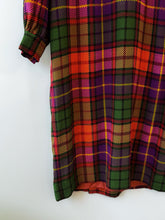 Load image into Gallery viewer, 90s Givenchy Plaid Pattern Dress
