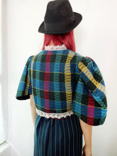 Load image into Gallery viewer, Vintage Handmade Lace Trims Cropped Jacket
