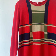 Load image into Gallery viewer, Roberta Di Camerino colour block knitted dress
