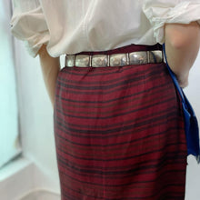 Load image into Gallery viewer, 80s Striped pencil Skirt
