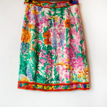 Load image into Gallery viewer, LEONARD Flower Silk Skirt
