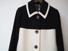 Load image into Gallery viewer, Mary Quant colour block wool coat
